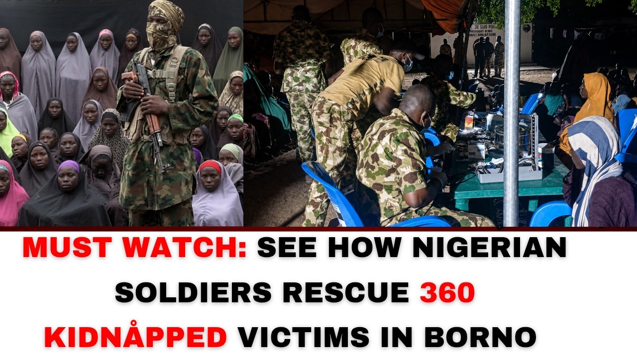 Nigerian Troops Rescue 360 Abductees in Major Intelligence-Led Operation in Borno