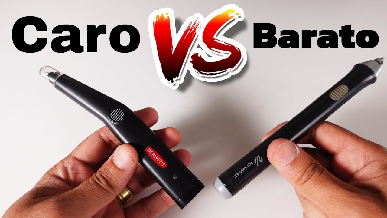 CARO vs BARATO - Borracha Elétrica DERWENT vs TENWIN