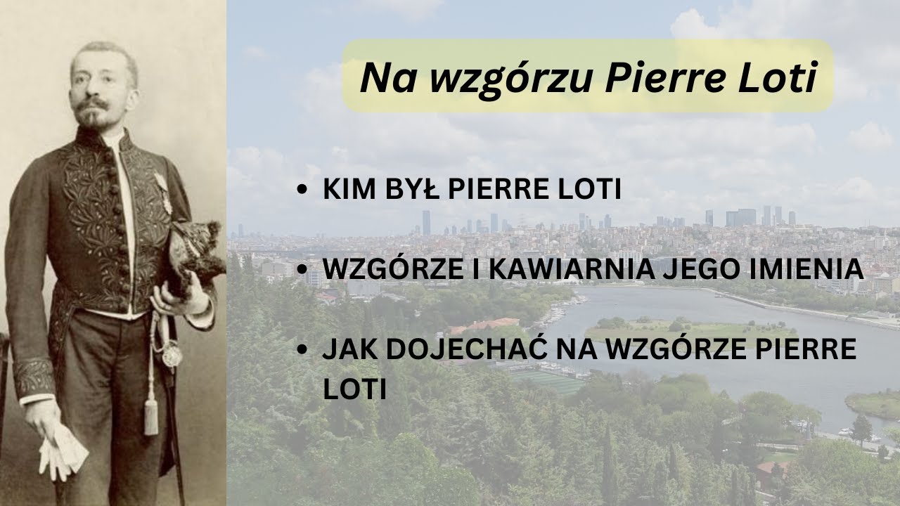 Wzg&oacute;rze PIERRE LOTI w STAMBULE - kawa z widokiem na Złoty R&oacute;g!