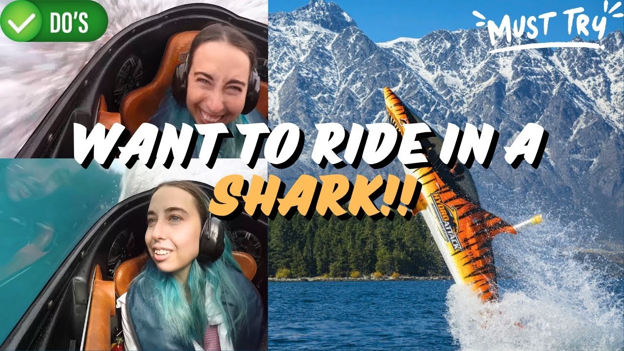 Hydro Attack Queenstown | The Ultimate Jet Boat & Shark Ride Experience! 🦈💨
