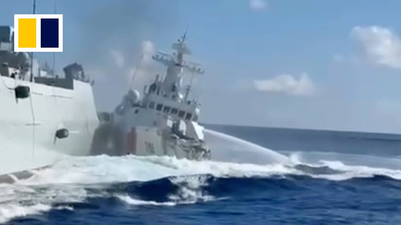 Chinese ships collide in latest South China Sea flare-up with Philippines