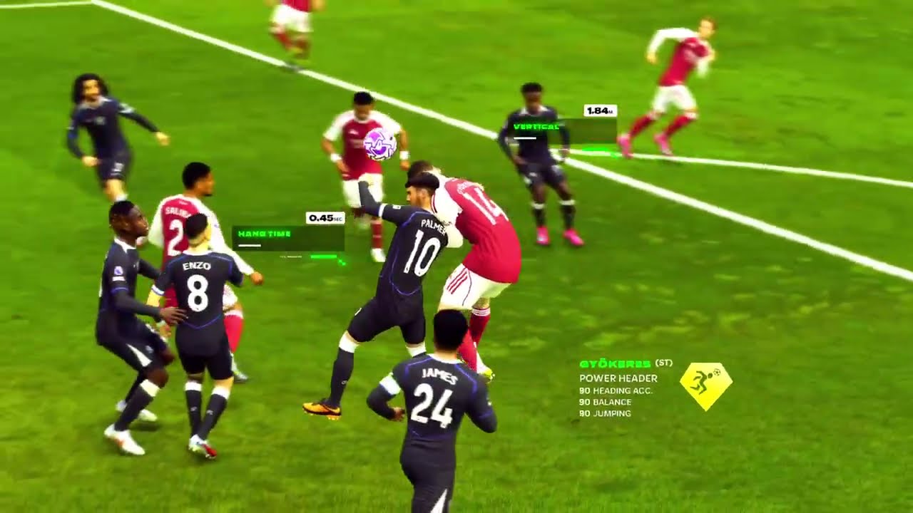 EA SPORTS FC · ARSENAL & CHELSEA in ENGLISH PREMIER LEAGUE MATCH!