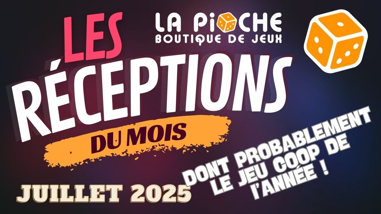 Les Réceptions La Pioche - Juillet 2025