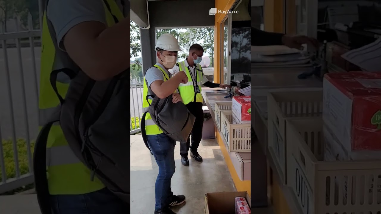 A day in the life of Project Engineer at BayWa r.e. #shorts