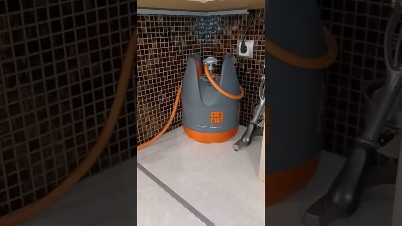 Εστια υγραεριου λειτουργικη χωρις εντοιχισμο.