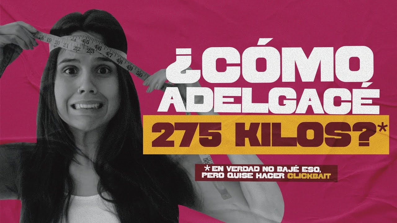 &iquest;C&oacute;mo adelgac&eacute; 275 kilos?
