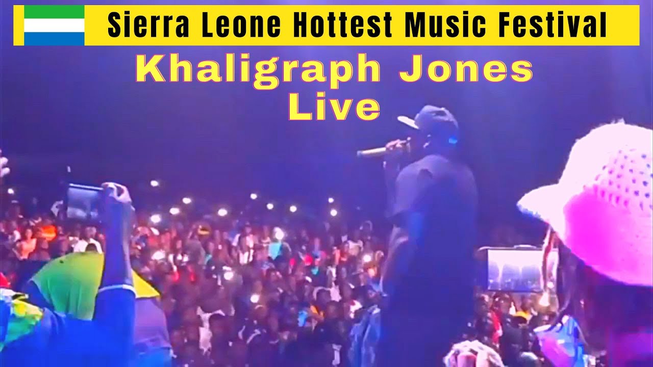 Khaligraph Jones delivers the best Africa hiphop performance ever in Sierra Leone, Freetown. See Why