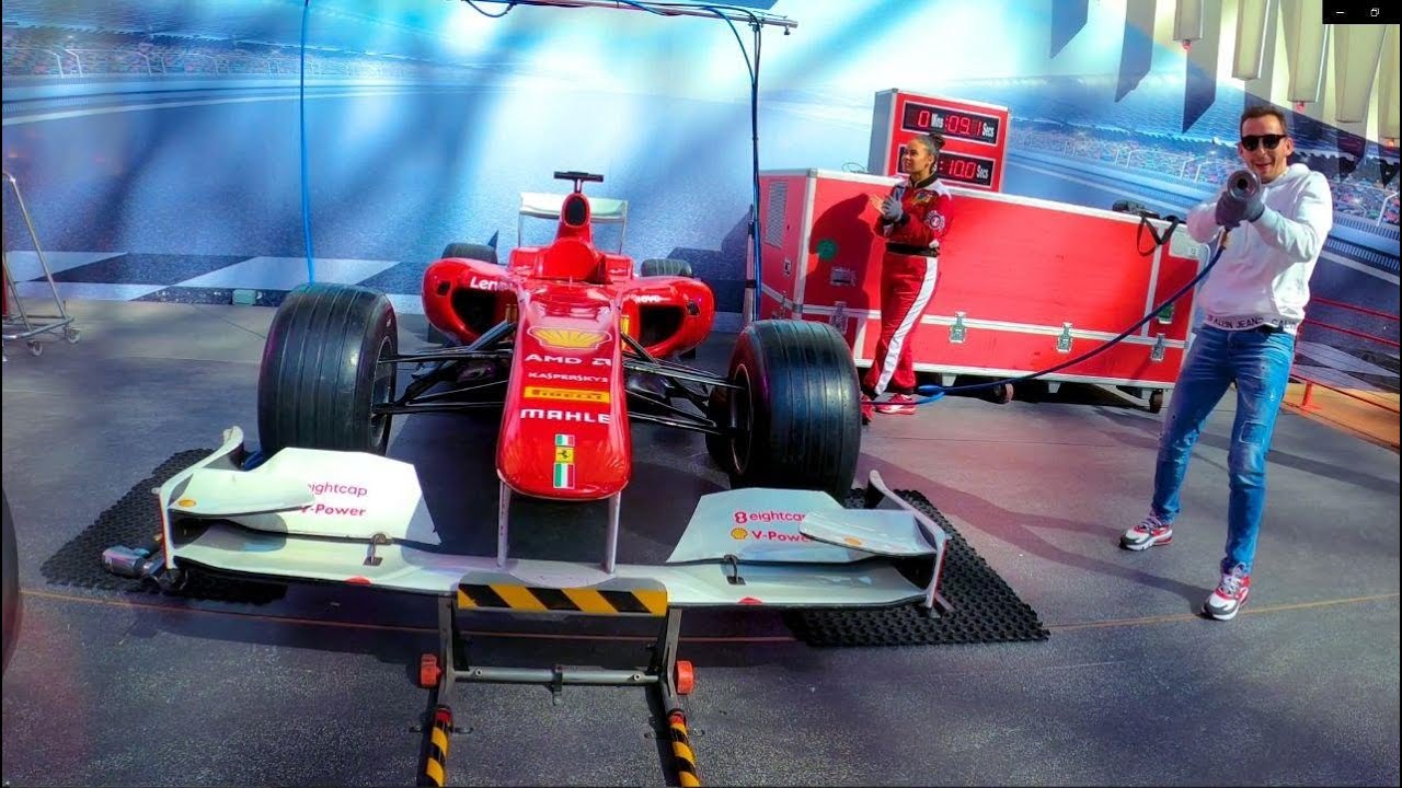 VLOG 7 (شوفو شنو درت في عالم فيراري (بلبلناها Ferrari World