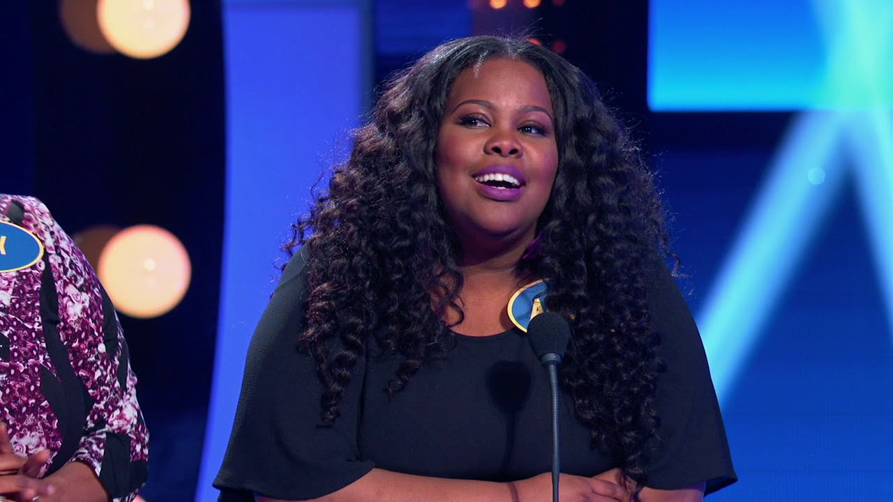 Amber Riley Fast Money – Celebrity Family Feud