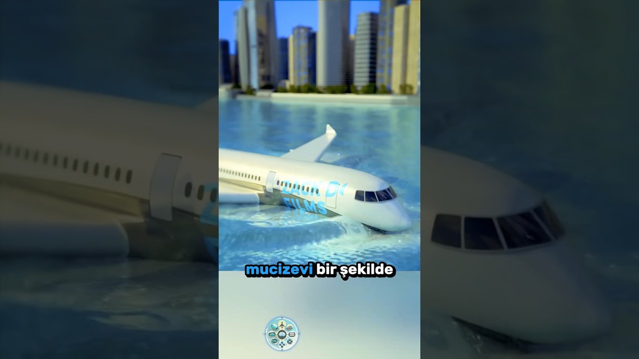Hudson Nehri&rsquo;nde Ger&ccedil;ekleşen Mucizevi İniş! ✈️🦆🌊
