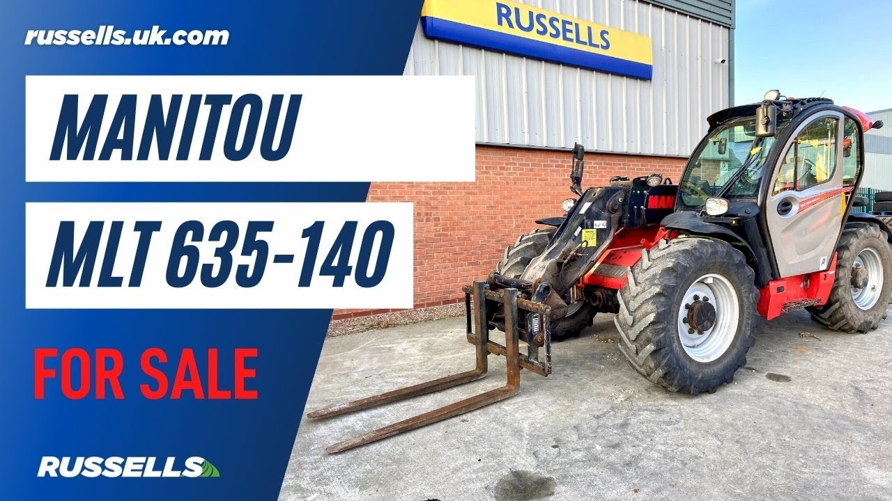 Manitou MLT 635-140V+ Telehandler