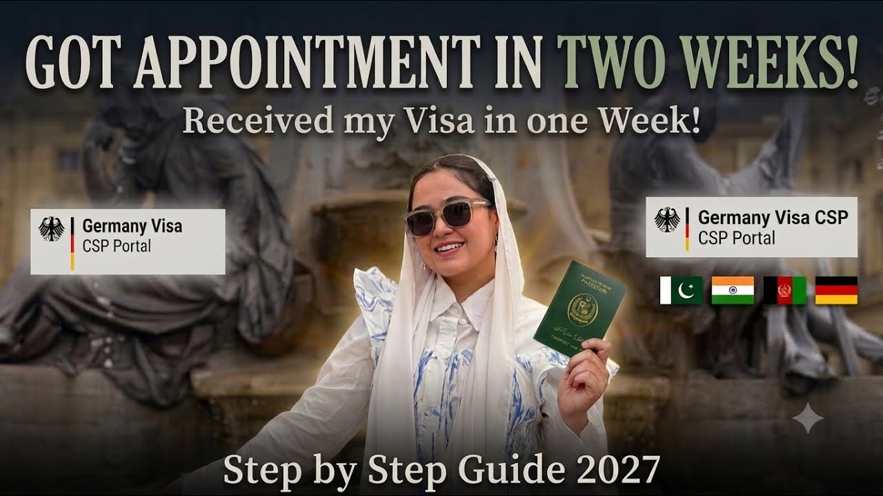 Germany Visa FULL Process 2027 | Don&rsquo;t Apply Before Watching This 🇩🇪