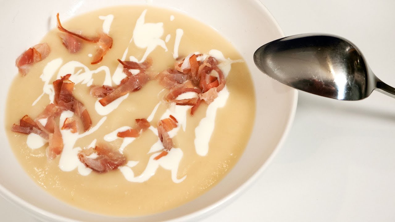 Rodfrugt suppe, eller mos, af jordskokker, pastinak og kartofler - grundopskrift