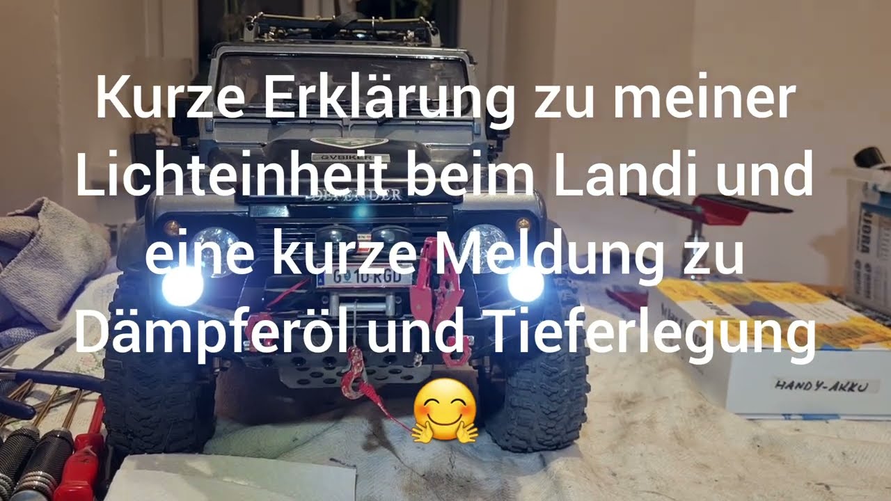 Lichteinheit für meinen Landi 😊🙋‍♂️
