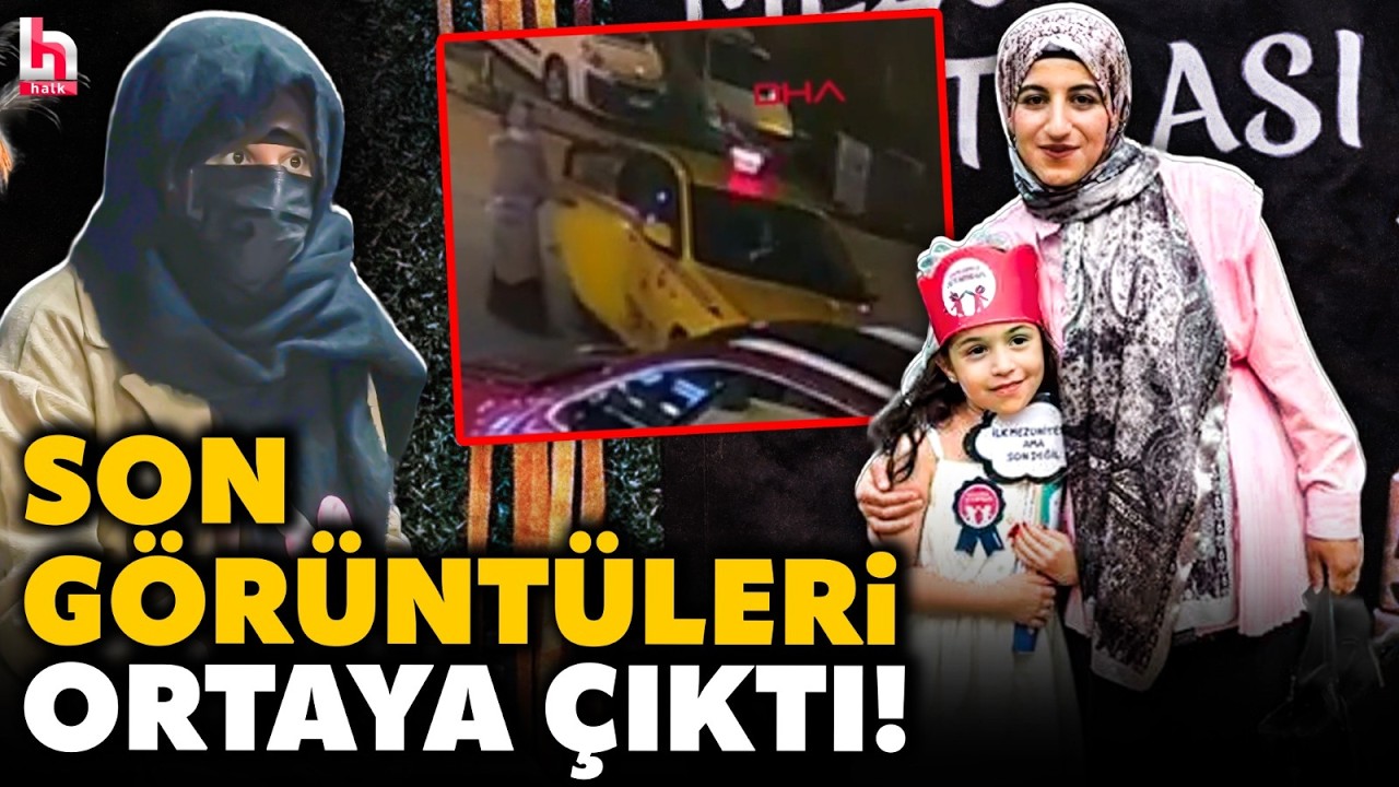 ÖLÜME BÖYLE YÜRÜMÜŞLER! Fatma Nur Çelik ile kızının son görüntüleri ortaya çıktı! İşte o anlar...
