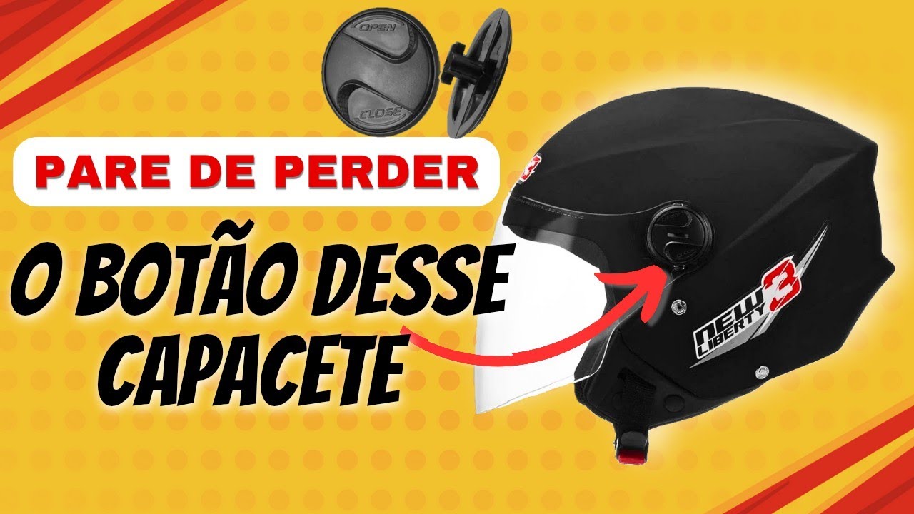 Como consertar esse problema do capacete Pro tork New Liberty 3 (Passo a Passo)