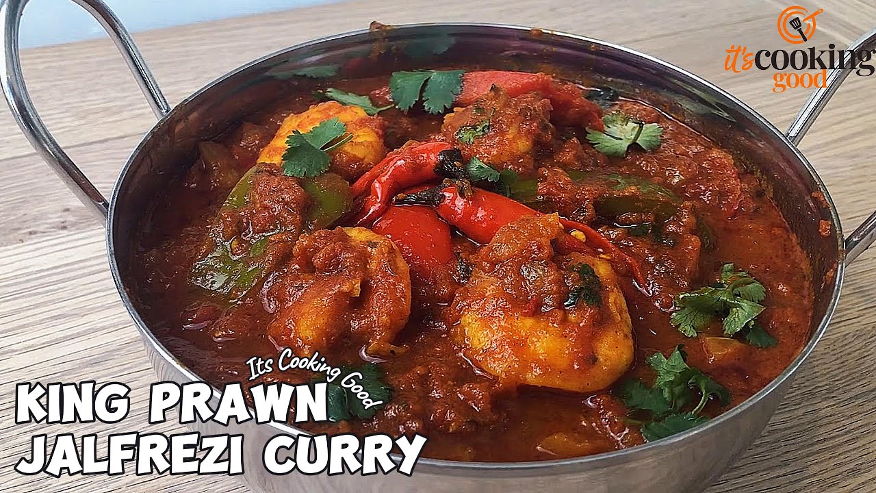 Легкий джалфрези из королевских креветок всего за 30 минут или меньше!