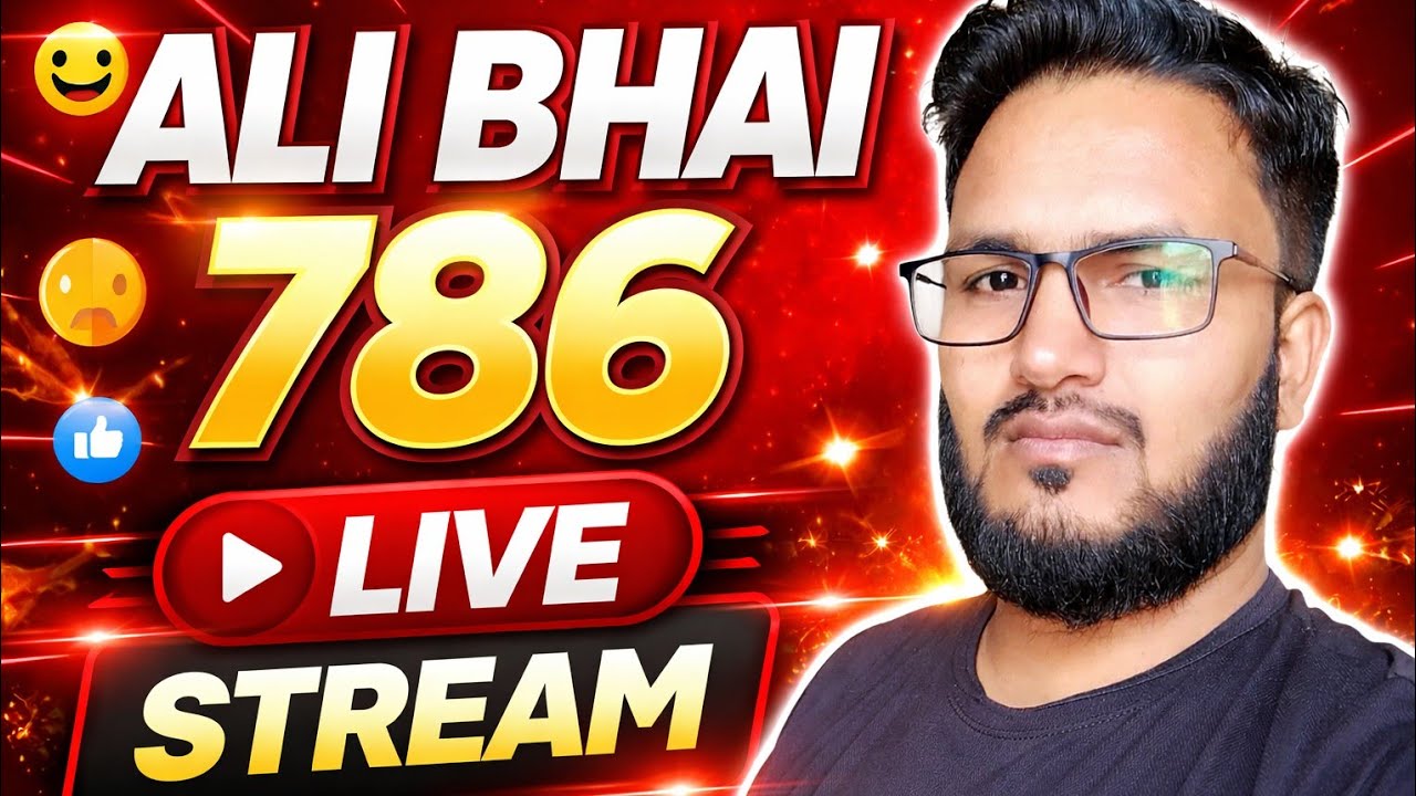Ali bhai 786 mute live stream aap sabhi ka swagat🙏🏻🙏🙏🎁💞