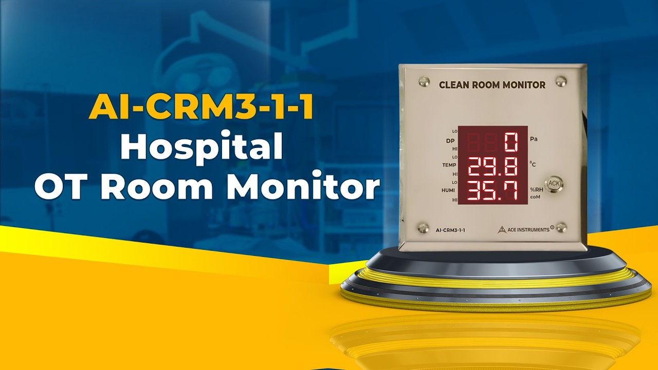 Clean Room Monitor | Troubleshooting AI-CRM3-1-1 | Instrukart