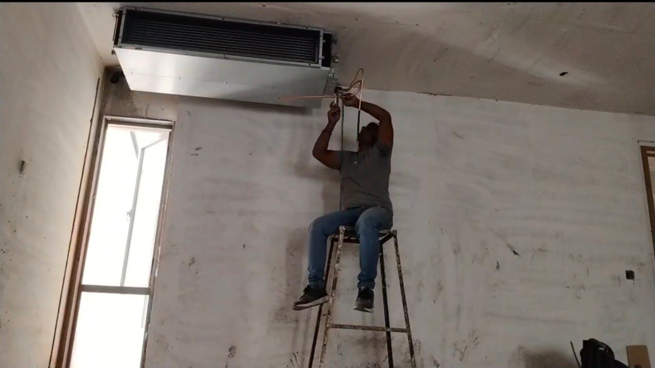 middlesthetic 3 TR ductable AC installation