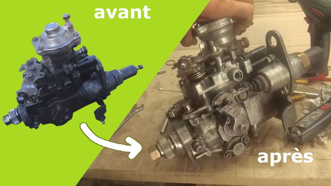 Démonter une pompe à injection et changer les joints (Renault Master 2)