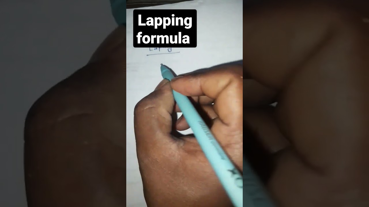 column lapping formula