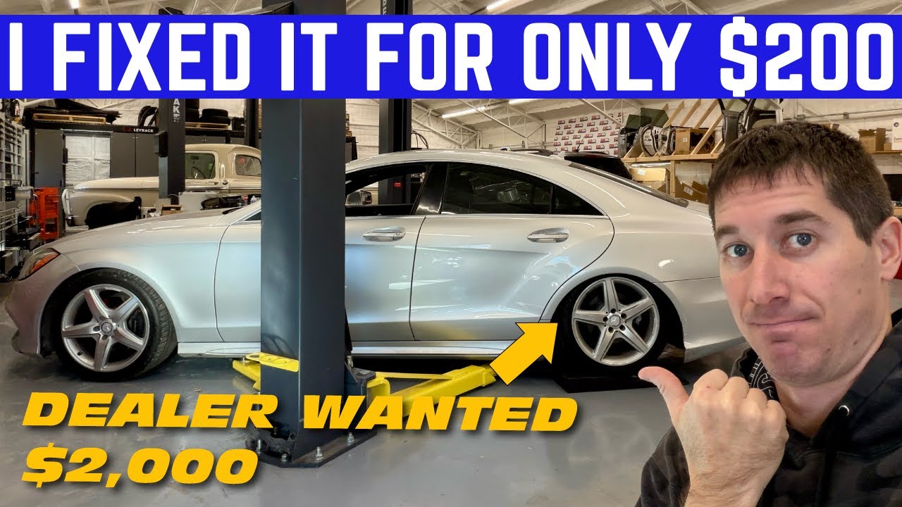 I WAS TRICKED INTO FIXING THIS MERCEDES I WANTED TO BUY FOR FREE