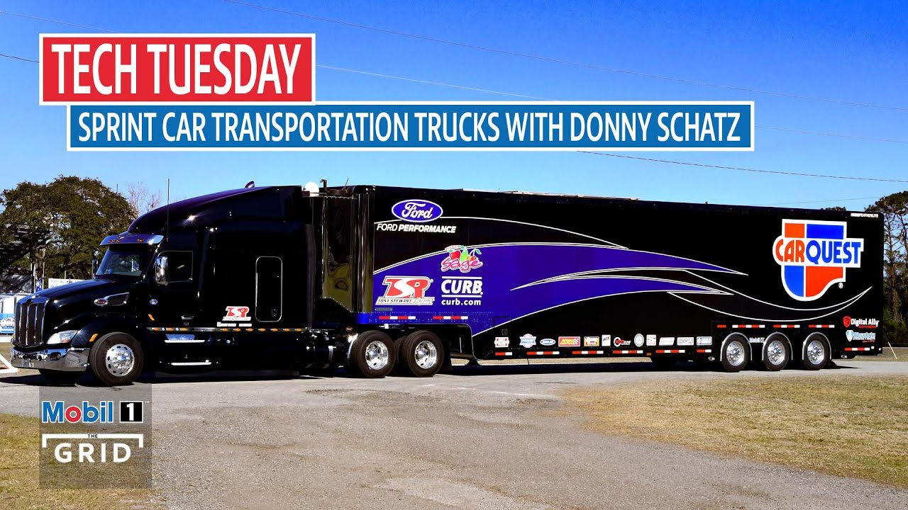 Inside The Sprint Car Truck With Donny Schatz - Tech Tuesday | Mobil 1 The Grid