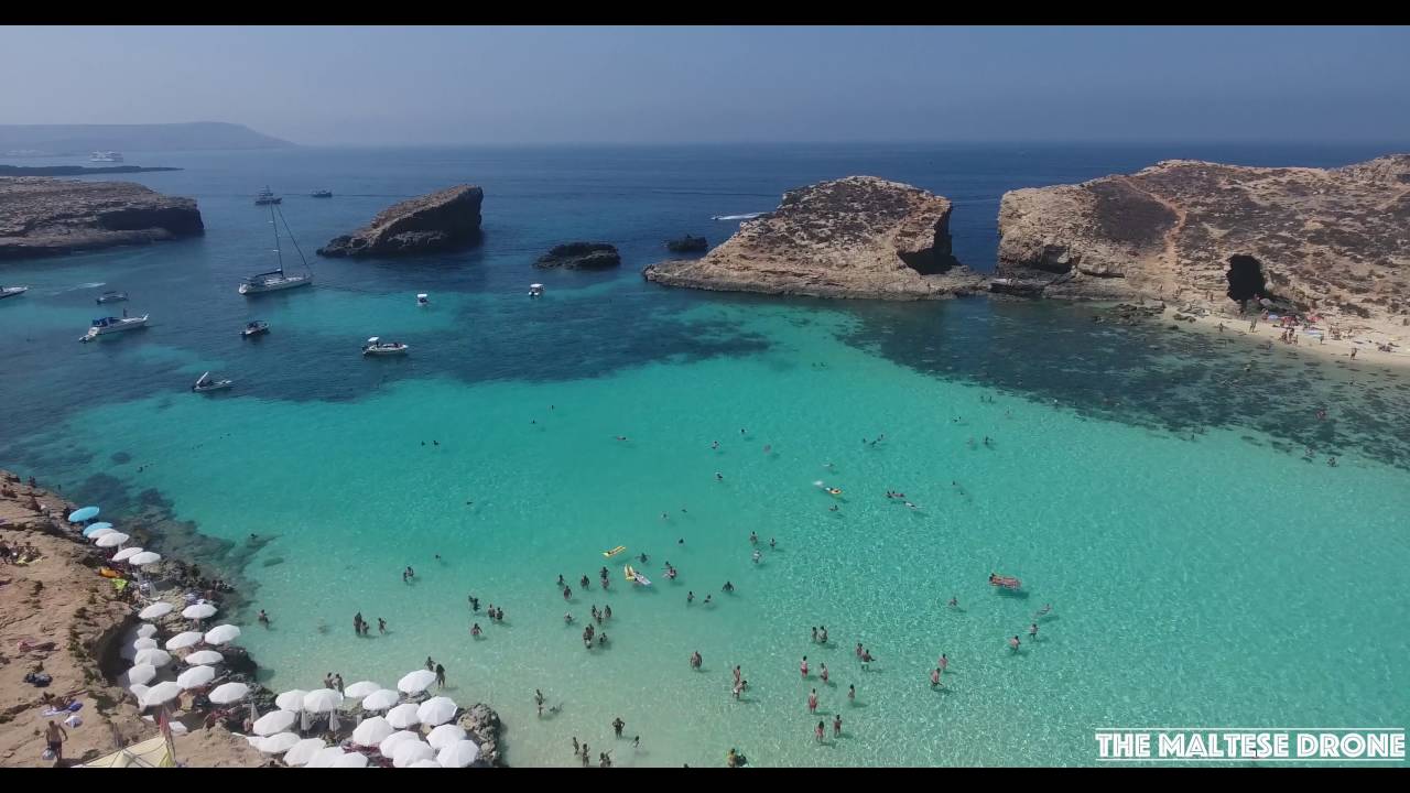 Comino Blue Lagoon (4K) Drone 2016