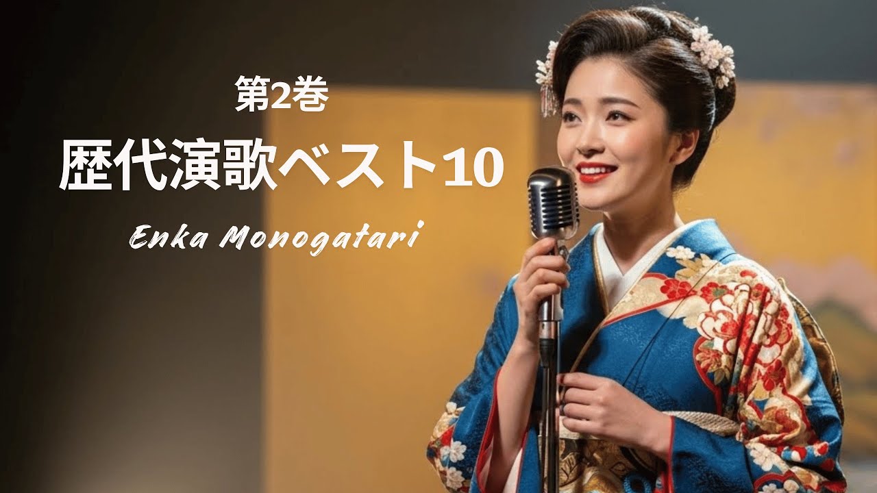 歴代演歌ベスト10 - 第2巻 - Enka Monogatari