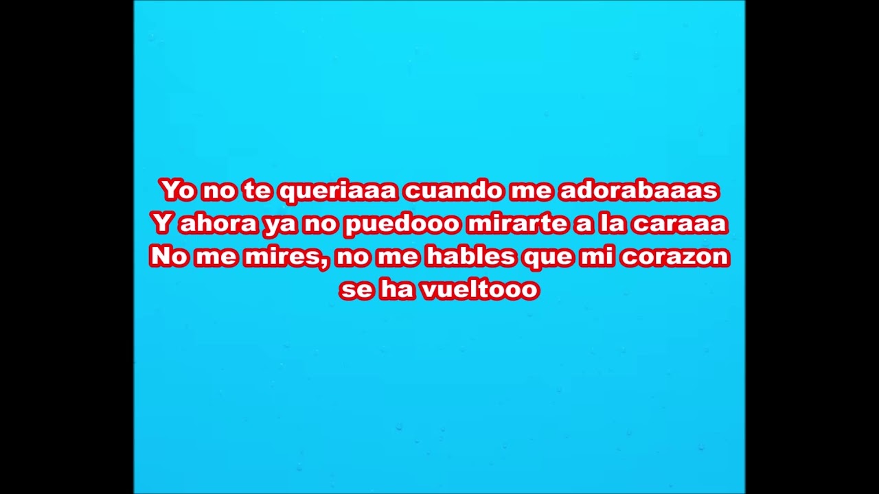 Karaoke Cobarde Cobarde - Rubby Pérez