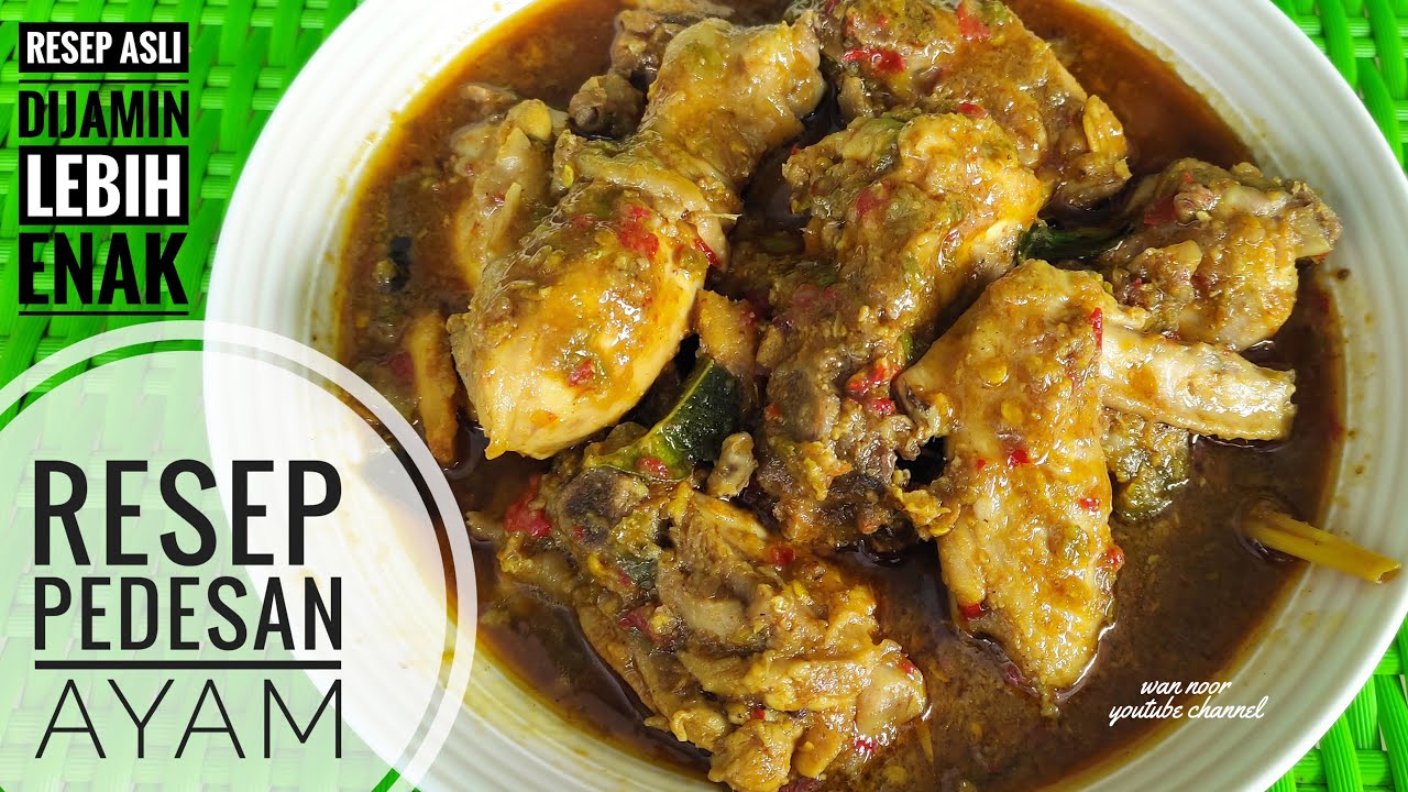 Resep Asli PEDESAN AYAM paling Enak dan Simpel
