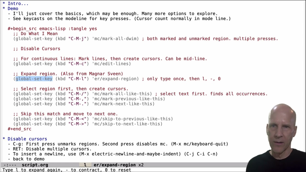 Emacs Multiple Cursors