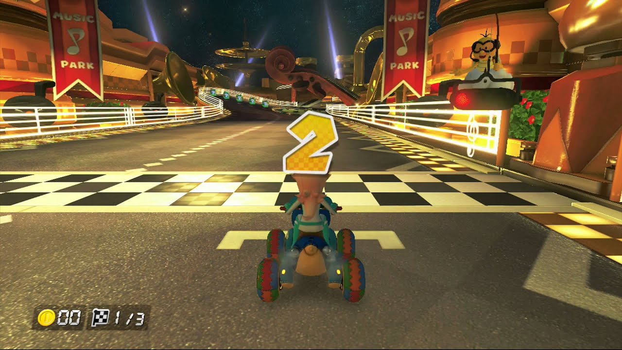 Mario Kart 8: Leaf Cup w/ Rosalina (150cc) [1080 HD]