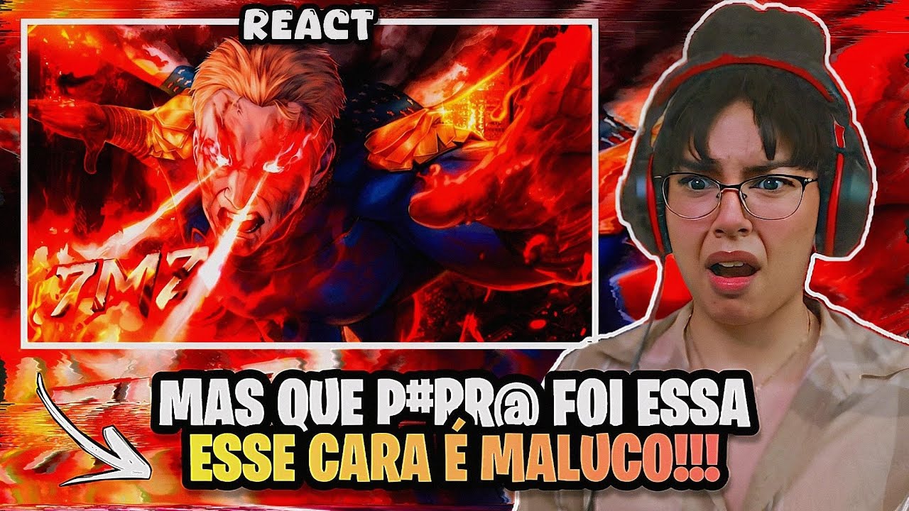 (NÃO CONHECIA!😰) Capitão Pátria (The Boys) - O que eu quiser - @7 Minutoz  | REACT