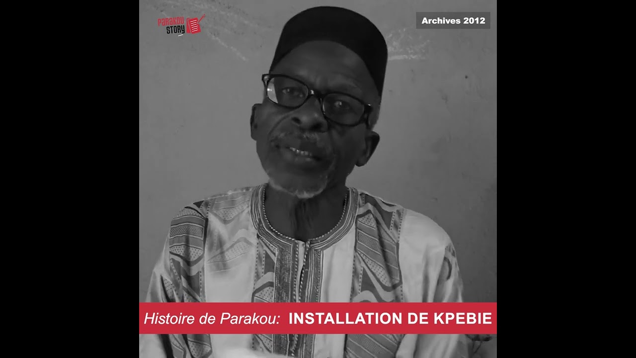 Parakoustory, le premier épisode est là! Nous parlons de l'installation de Kpébié.
