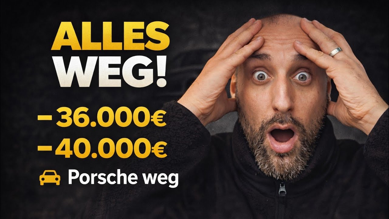 36.000€ verloren, 40.000€ verbrannt & Porsche geklaut – meine Woche im Autohandel