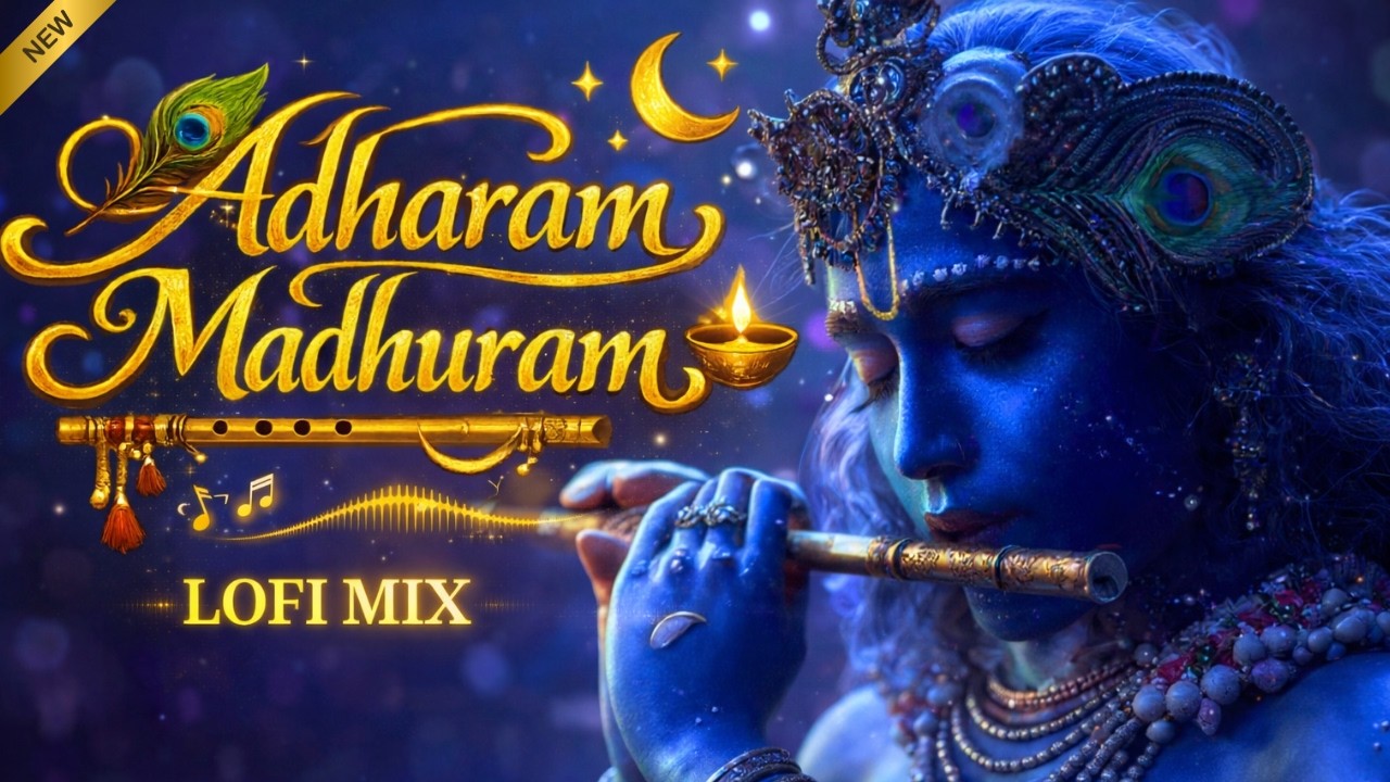 Adharam Madhuram Lofi Mix - Shri Krishna Bhakti Bhajan | Songs | Madhurashtakam
