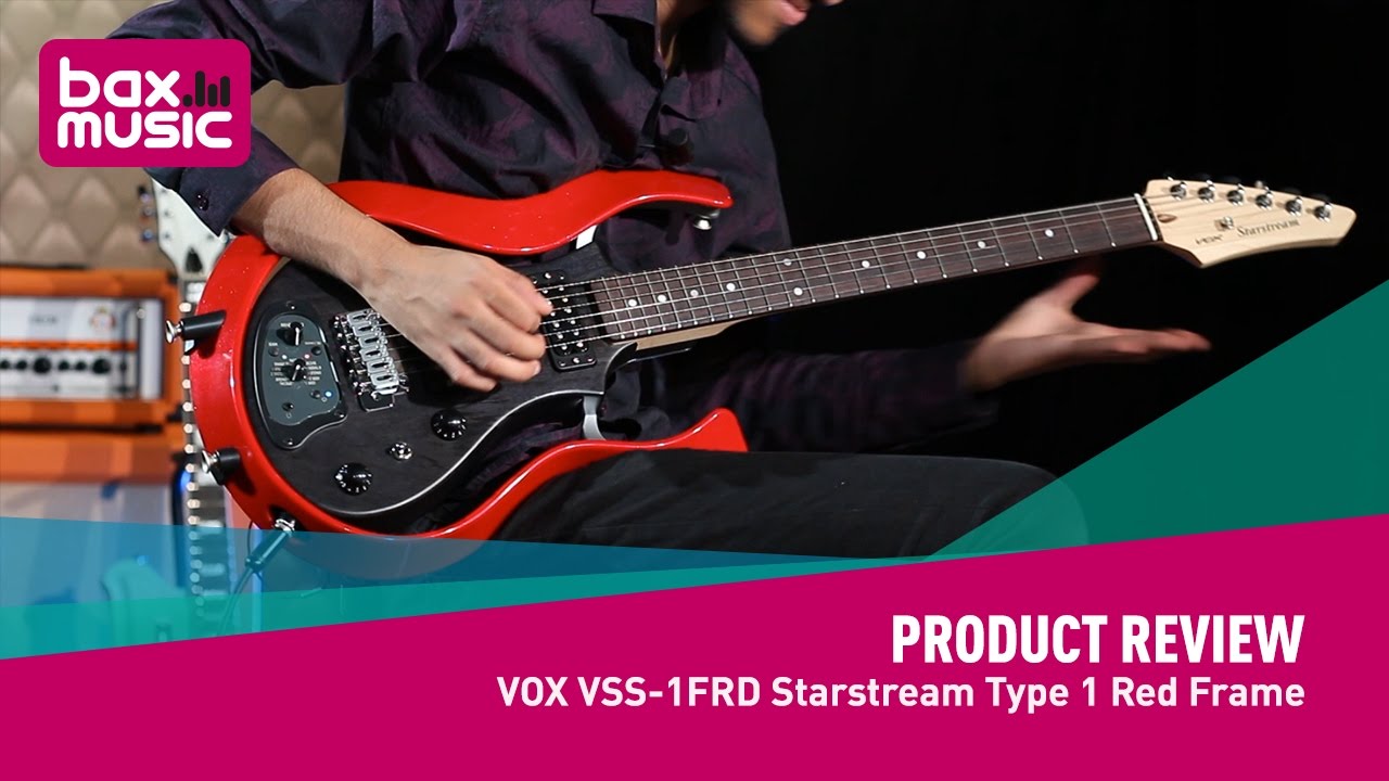 VOX VSS 1FRD Starstream Type 1 Red Frame Trans Black Body - Review