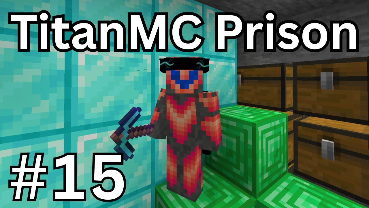 The Emerald Kingdom! - TitanMC Ep 15 (Minecraft Classic Prison)