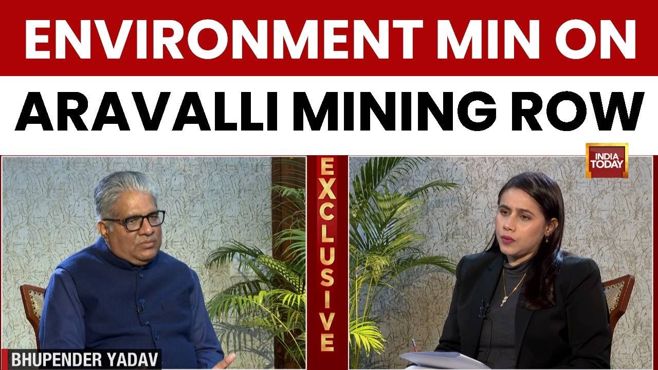 Union Minister Bhupender Yadav Defends New Aravalli Definition, Blames Congress For Illegal Mining