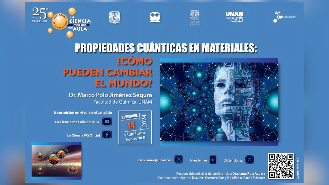 Propiedades cuánticas en materiales:¿Cómo pueden cambiar el mundo?