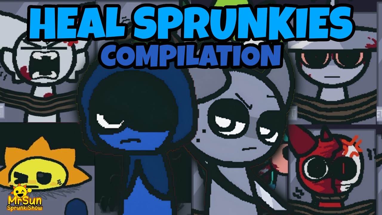 HEAL INFECTED & INJURED SPRUNKIES - ALL SPRUNKIS + BOSS FIGHT [Who do you want to heal ?]