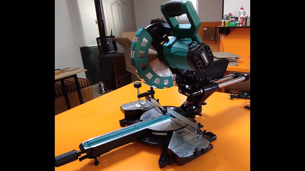 Vonroc Lazerli Radyal Gönye Testere Tanıtımı .60diş.