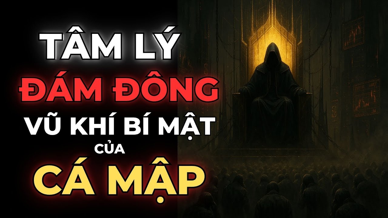 TÂM LÝ ĐÁM ĐÔNG – CÁ MẬP KHÔNG THẮNG BẰNG PHÂN TÍCH, MÀ BẰNG TÂM LÝ | MẬT MÃ TRADING