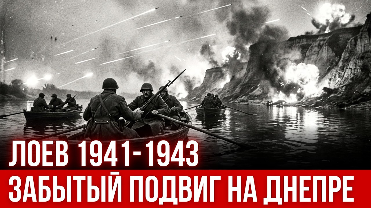 50 Героев за одну переправу — Как Красная армия вернула Лоев и форсировала Днепр под огнём?