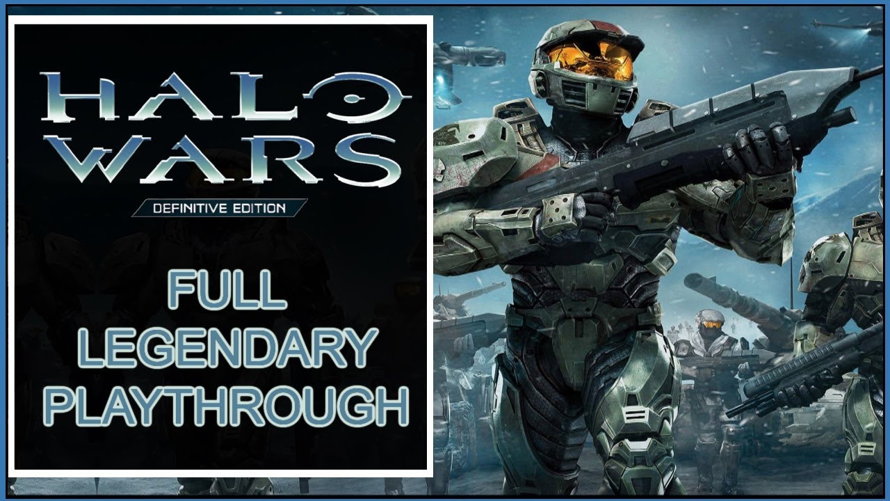 Halo Wars: Definitive Edition - Legendary Playthrough (ROAD TO INFINITE PART 1)