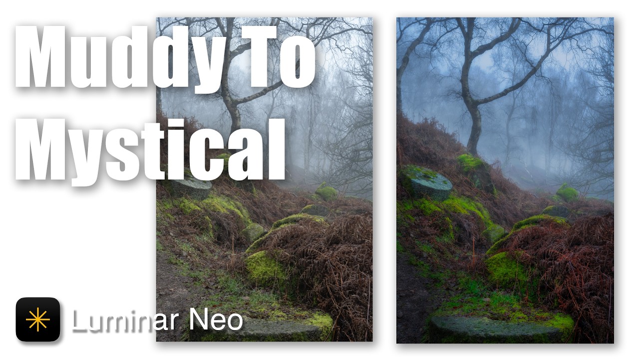 От грязной неразберихи к мистическому свету: LUMINAR Neo LANDSCAPE Edit