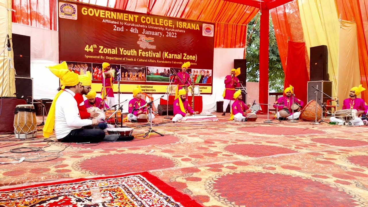 Haryanvi Orchastra Ib College Panipat || 44th Zonal youth Festival Israna || Karnal Zone Youth