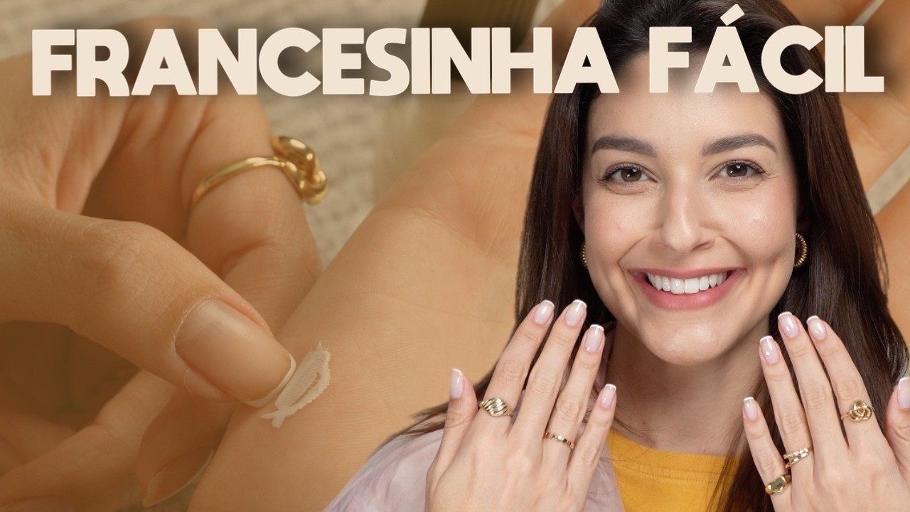 MANICURE PROFISSIONAL EM CASA: UNHA QUADRADA E FRANCESINHA PERFEITA PASSO A PASSO
